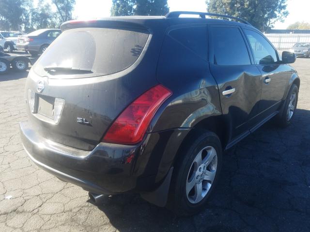 nissan murano 2004 vin jn8az08t84w228005