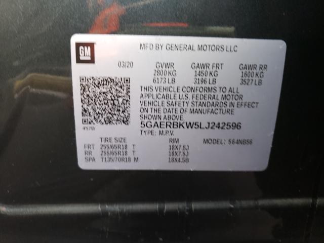 2020 BUICK ENCLAVE ES 5GAERBKW5LJ242596