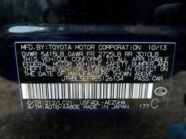 2014 LEXUS LS 460 JTHBL5EF9E5126134