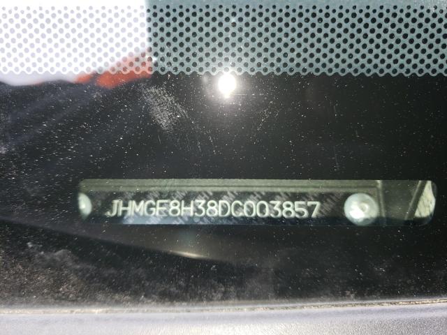 2013 HONDA FIT JHMGE8H38DC003857