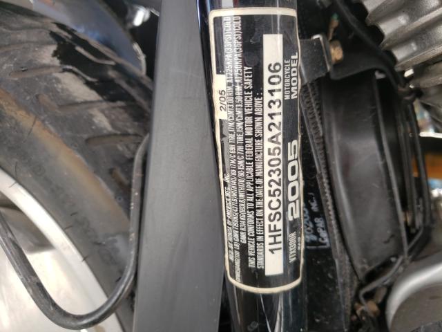 2005 HONDA VTX1300 R 1HFSC52305A213106