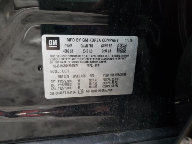 2017 BUICK ENCORE SPO KL4CJ1SB6HB062673
