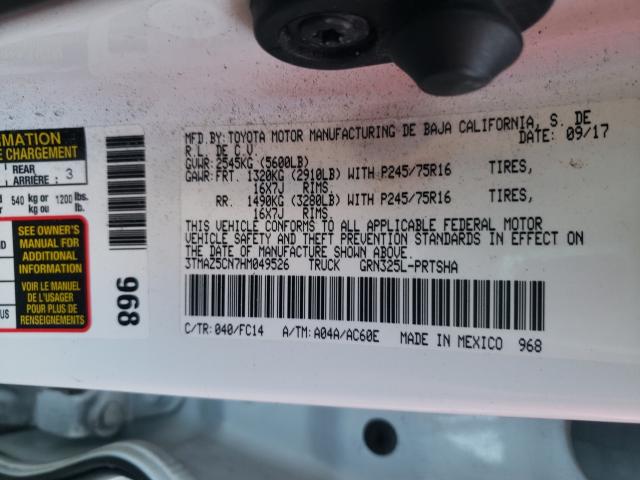 2017 TOYOTA TACOMA DOU - 3TMAZ5CN7HM049526