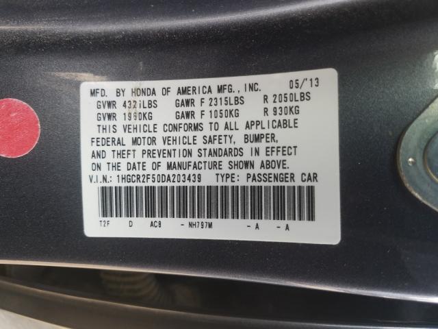 2013 HONDA ACCORD SPO - 1HGCR2F50DA203439