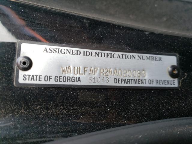 2010 AUDI A5 PREMIUM WAULFAFR2AA020069