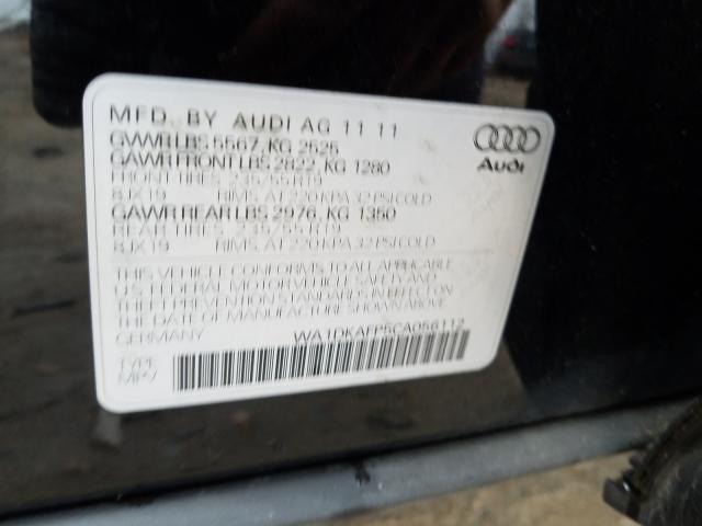 2012 AUDI Q5 PREMIUM WA1DKAFP5CA056112