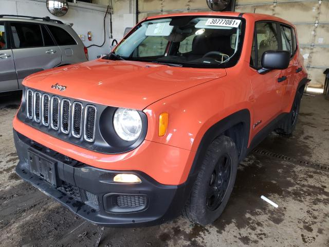 2017 JEEP RENEGADE S ZACCJAAH8HPF26516