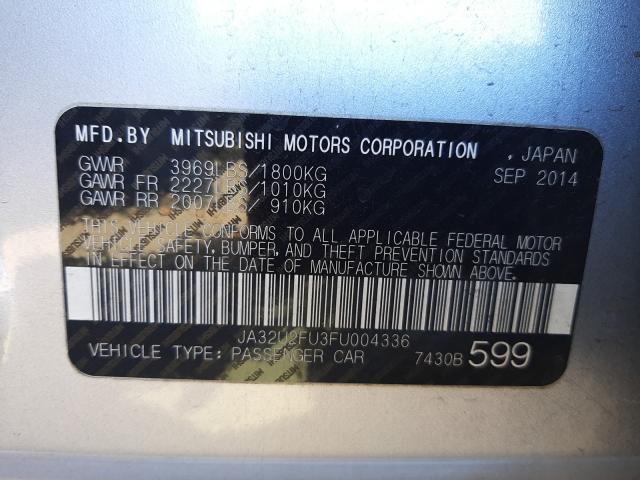2015 MITSUBISHI LANCER ES JA32U2FU3FU004336