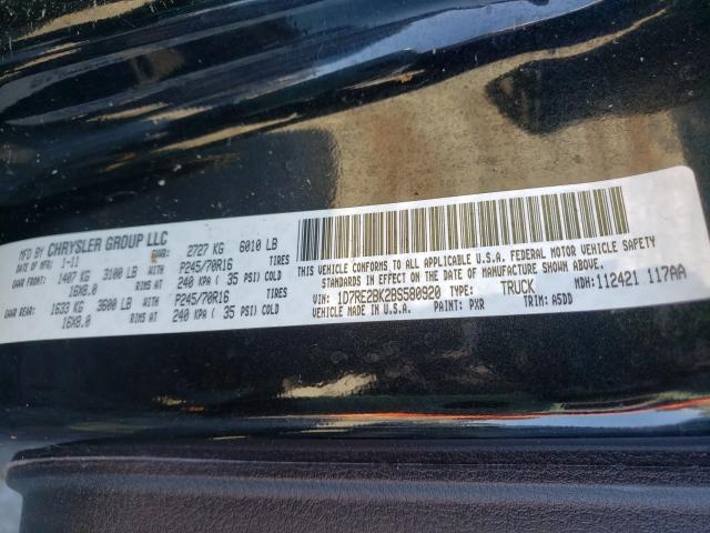 2011 DODGE DAKOTA ST 1D7RE2BK2BS580920