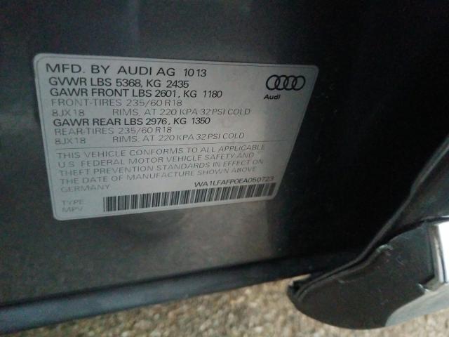 2014 AUDI Q5 PREMIUM WA1LFAFP0EA050723