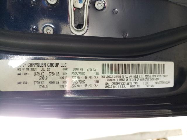 2012 DODGE RAM 1500 S 1C6RD6FP5CS313676