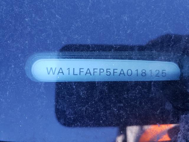 2015 AUDI Q5 PREMIUM WA1LFAFP5FA018125