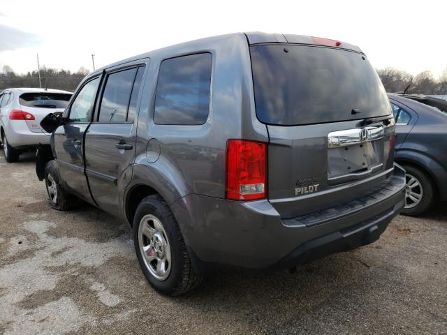 2012 HONDA PILOT LX 5FNYF3H20CB030176