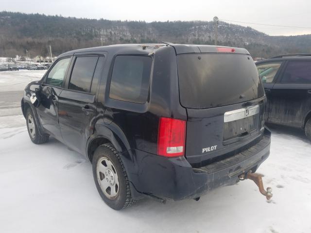 2012 HONDA PILOT LX 5FNYF4H26CB038756