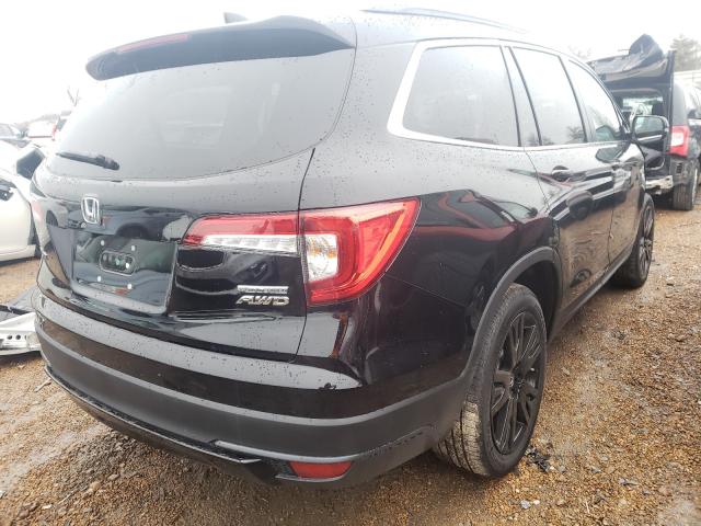 2021 HONDA PILOT SE 5FNYF6H25MB029608
