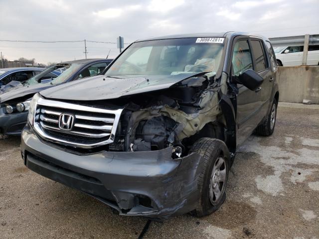 2012 HONDA PILOT LX 5FNYF3H20CB030176