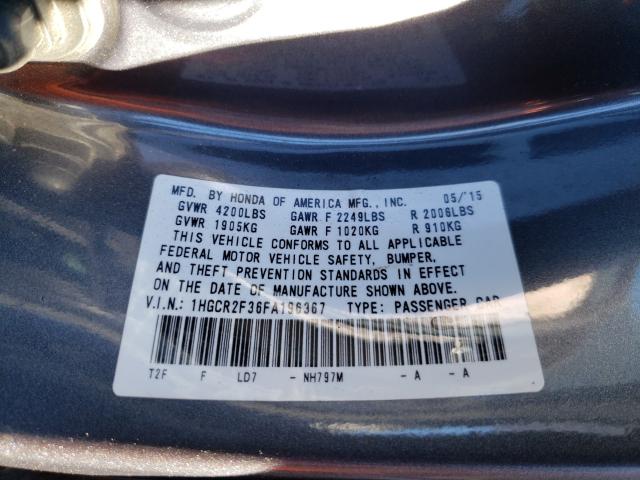 2015 HONDA ACCORD - 1HGCR2F36FA196367
