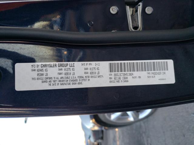 2011 DODGE CHARGER R/ - 2B3CL5CT2BH513824