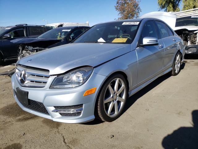 2013 MERCEDES-BENZ C 300 4MAT WDDGF8AB9DA795213