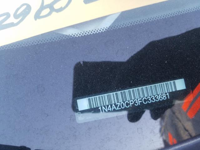 2015 NISSAN LEAF S 1N4AZ0CP3FC333681