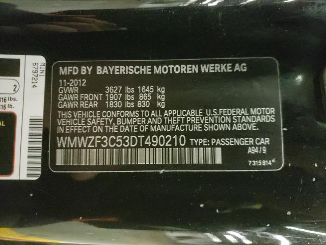 2013 MINI COOPER CLU WMWZF3C53DT490210
