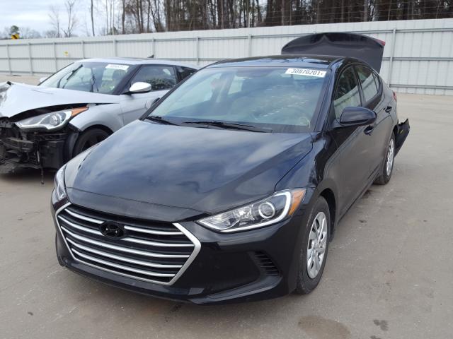 2018 HYUNDAI ELANTRA SE 5NPD74LF7JH344806