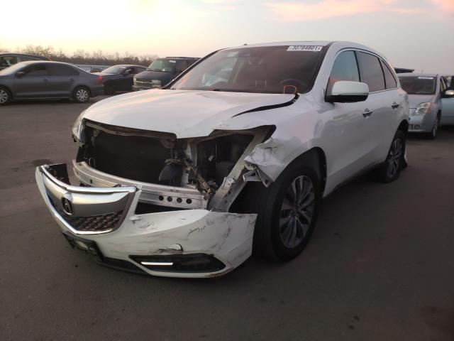 2016 ACURA MDX TECHNO 5FRYD3H4XGB019133