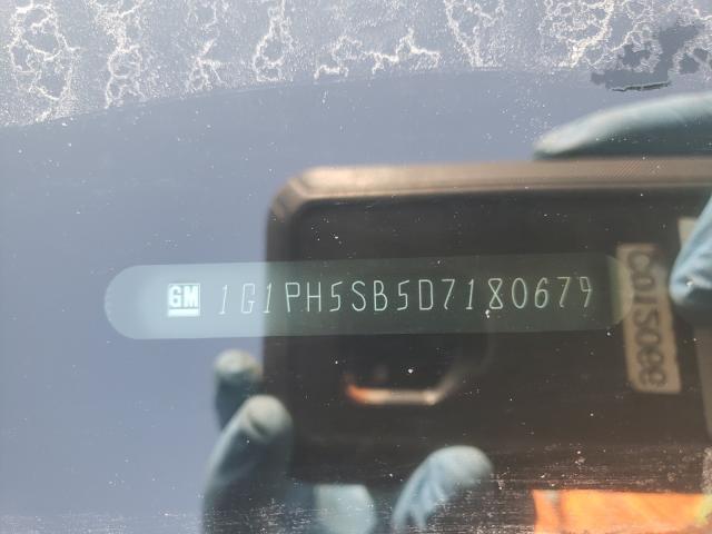 2013 CHEVROLET CRUZE ECO 1G1PH5SB5D7180679