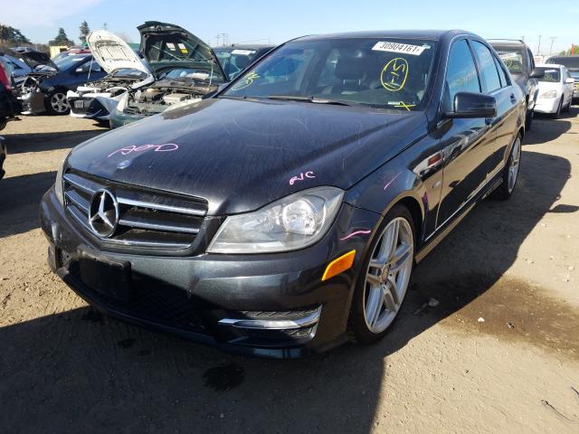 2012 MERCEDES-BENZ C 250 - WDDGF4HBXCR220570