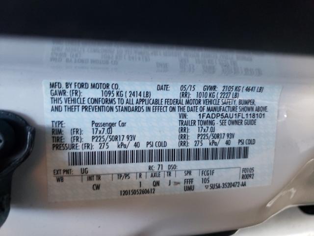 2015 FORD C-MAX SE 1FADP5AU1FL118101