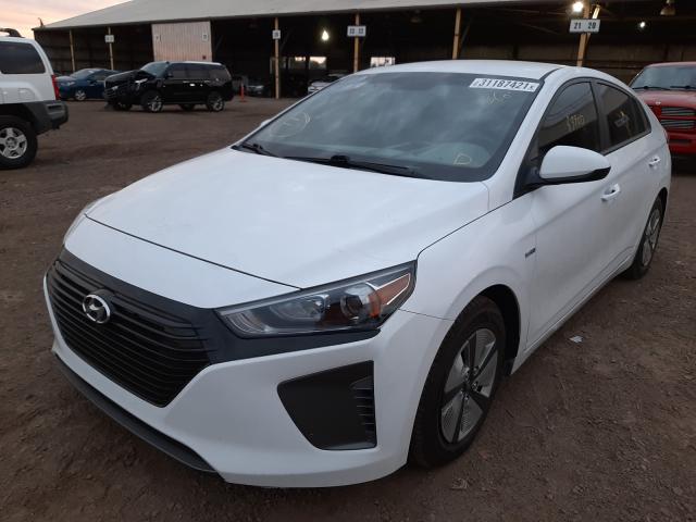 2018 HYUNDAI IONIQ BLUE KMHC65LC5JU064944
