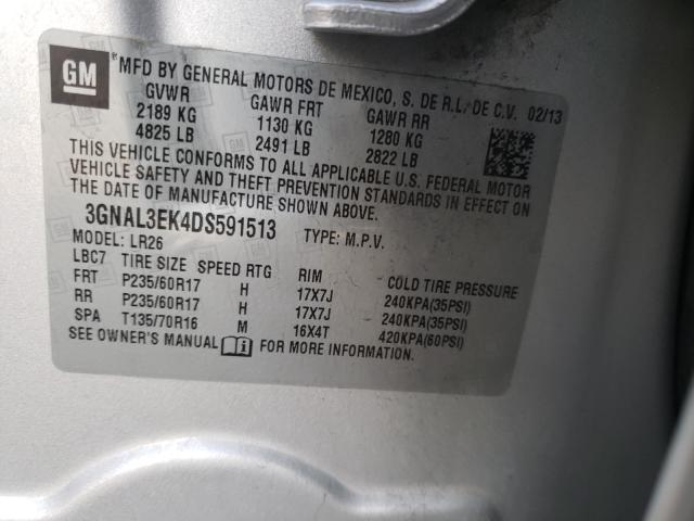 2013 CHEVROLET CAPTIVA SP 3GNAL3EK4DS591513