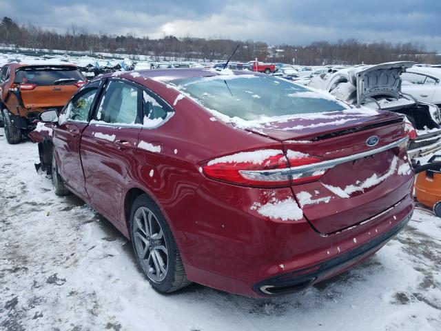 2017 FORD FUSION SE 3FA6P0T99HR153834