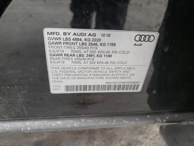 2017 AUDI Q3 PRESTIG WA1GCCFS6HR008587