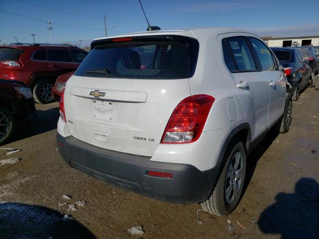 2016 CHEVROLET TRAX LS 3GNCJKSB4GL272365