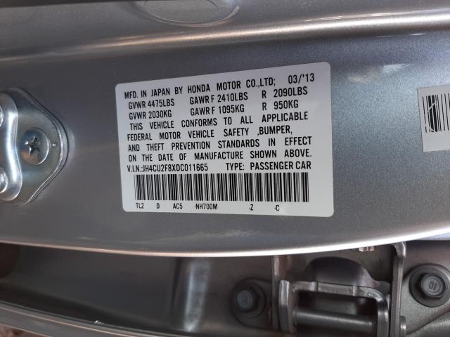 2013 ACURA TSX SE JH4CU2F8XDC011665