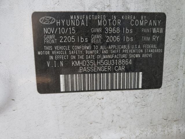 2016 HYUNDAI ELANTRA GT - KMHD35LH5GU318864