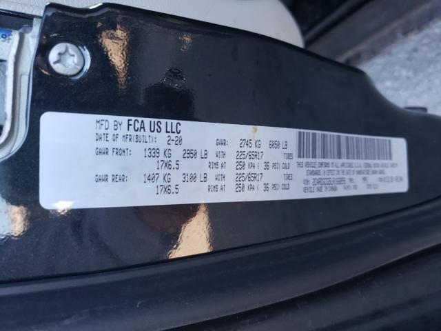 2020 DODGE GRAND CARA 2C4RDGCG5LR166859