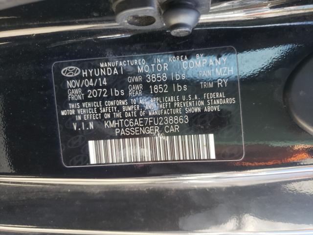 2015 HYUNDAI VELOSTER T KMHTC6AE7FU238863