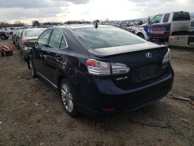 2010 LEXUS HS 250H JTHBB1BA2A2014839