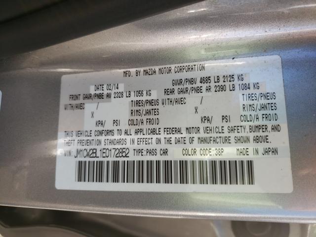 2014 MAZDA 5 SPORT JM1CW2BL1E0172852