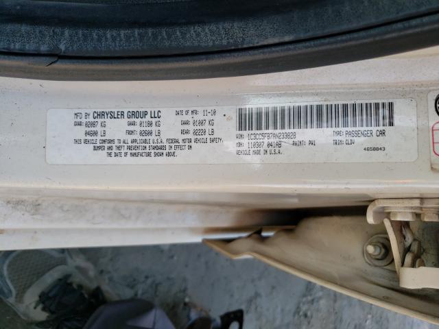 2010 CHRYSLER SEBRING LI 1C3CC5FB7AN233828