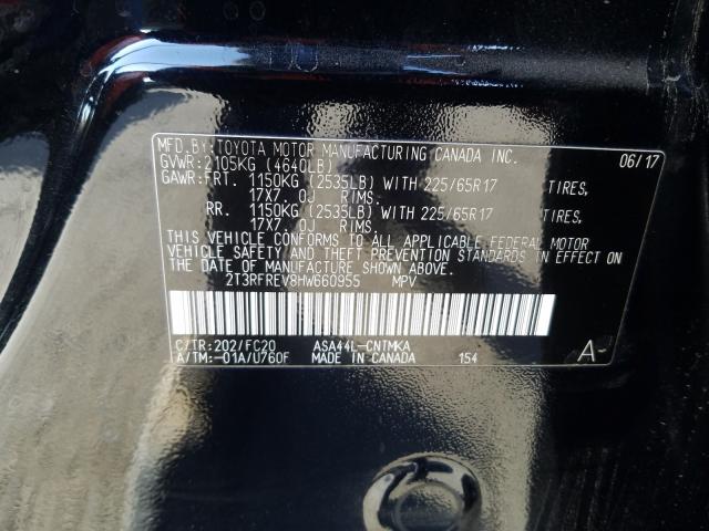 2017 TOYOTA RAV4 XLE - 2T3RFREV8HW660955