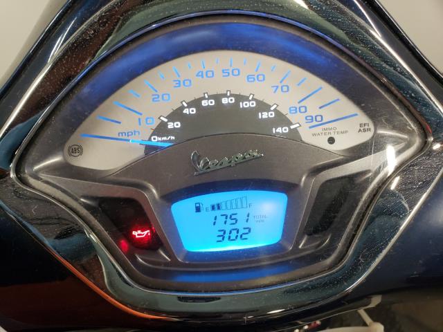 2016 VESPA GTS 300 SU ZAPM459L1G5201062