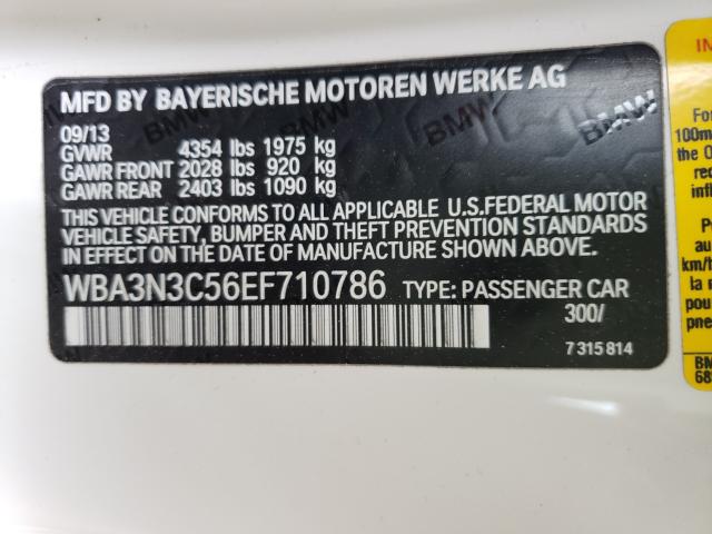 2014 BMW 428 I WBA3N3C56EF710786