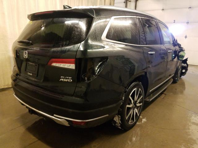 2019 HONDA PILOT ELIT 5FNYF6H07KB035423