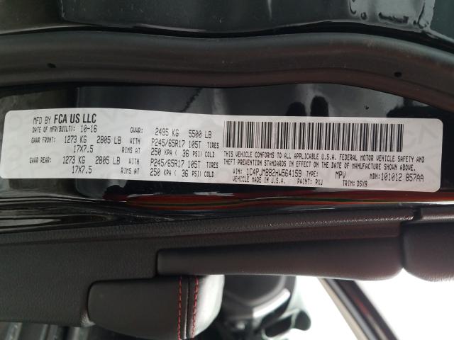 2017 JEEP CHEROKEE T 1C4PJMBB2HW564159
