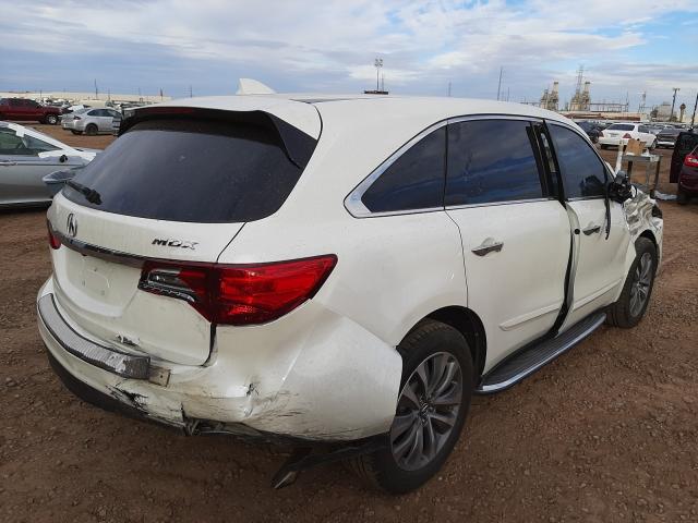 2014 ACURA MDX TECHNO 5FRYD3H41EB009720