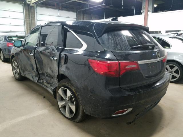 2014 ACURA MDX 5FRYD4H27EB022721