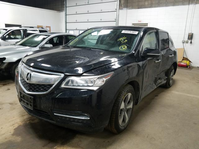 2014 ACURA MDX 5FRYD4H27EB022721